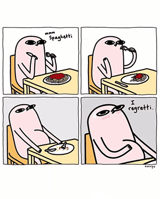 Regretti comic